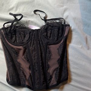 Urban Outfitters black corset